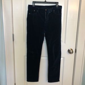 Blue Corduroy Pants from Courage B